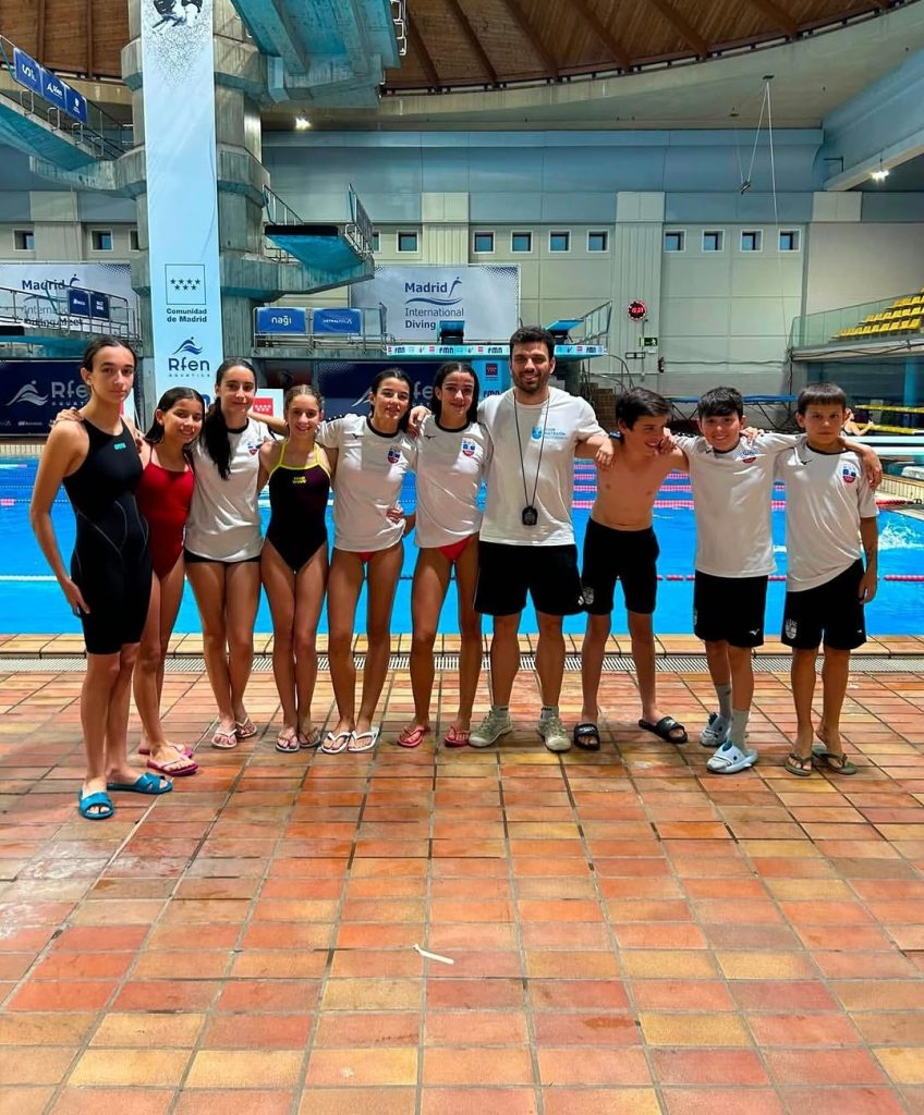 Campeonato de madrid alevín de natación
